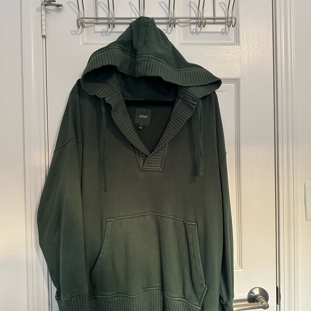 Aerie oversized semi crop sweater